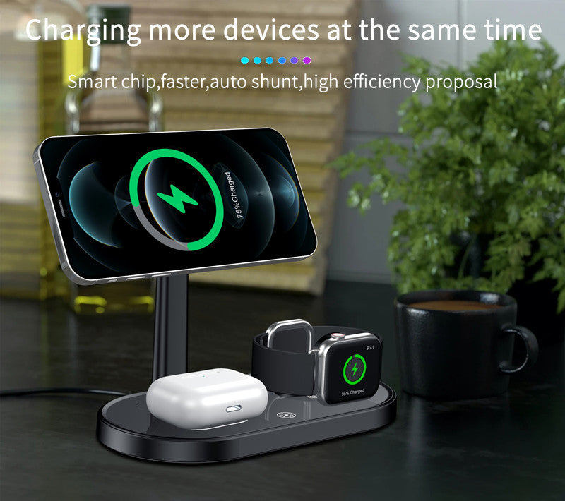 Compatible with Apple, Magsafe Three-in-One Wireless Charger