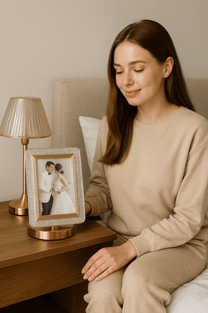 Crystal LED Photo Frame Lamp