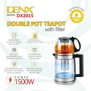Denx - Double Tea Pot