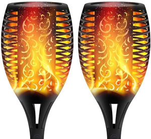 LED Solar Torch Light